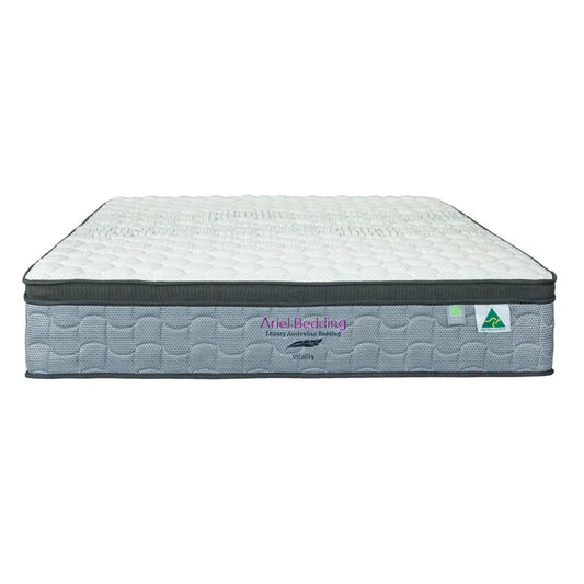 Ariel Vitality Mattress - 5 Zoned Pocket Spring Mattress - Medium/Firm - SINGLE - Mekamart Australia
