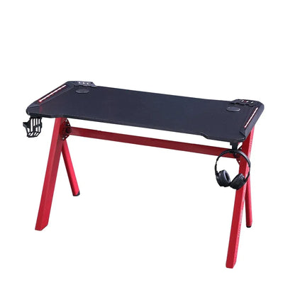 140cm RGB Gaming Desk Desktop PC Computer Desks Desktop Racing Table Office Laptop Home AU - Mekamart Australia