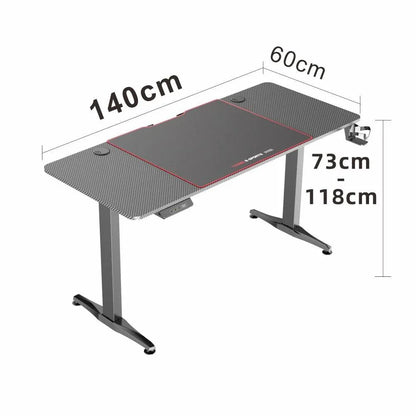 Gaming Standing Desk Home Office Lift Electric Height Adjustable Sit To Stand Motorized Standing Desk 1160 - Mekamart Australia