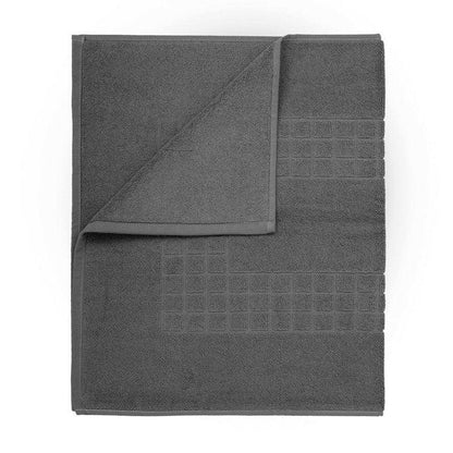 Microfiber Soft Non Slip Bath Mat Check Design (Anthrazit) - Mekamart Australia