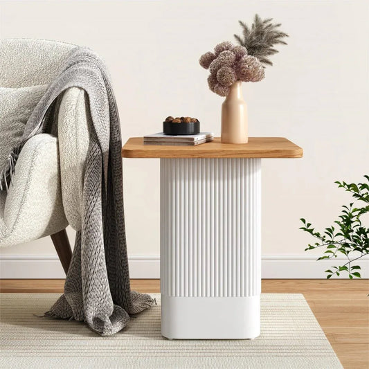 Clara Dusk Natural Side Table - Mekamart Australia
