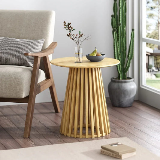 Palmer Timber Tally Natural Side Table - Mekamart Australia