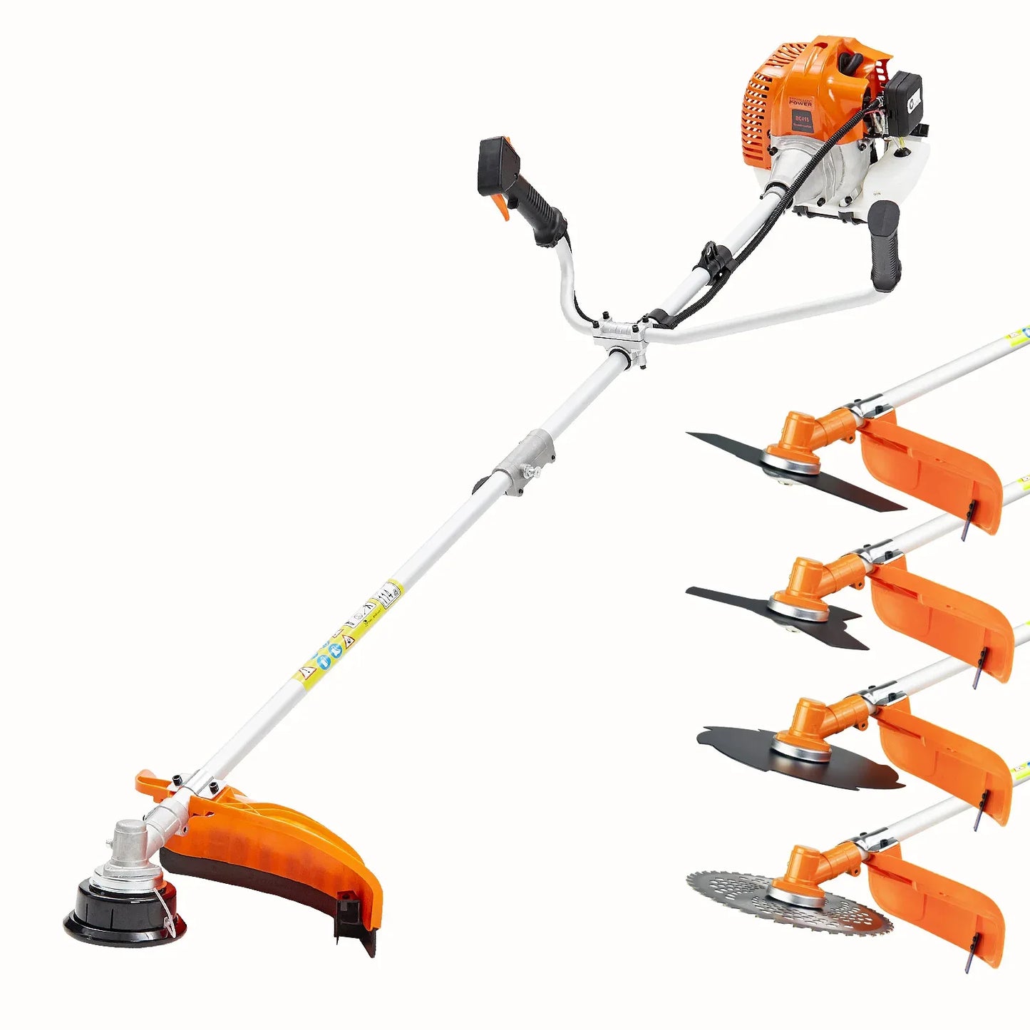 Garden Whipper Snipper Brush Cutter 43cc + 4 Blade - Mekamart Australia