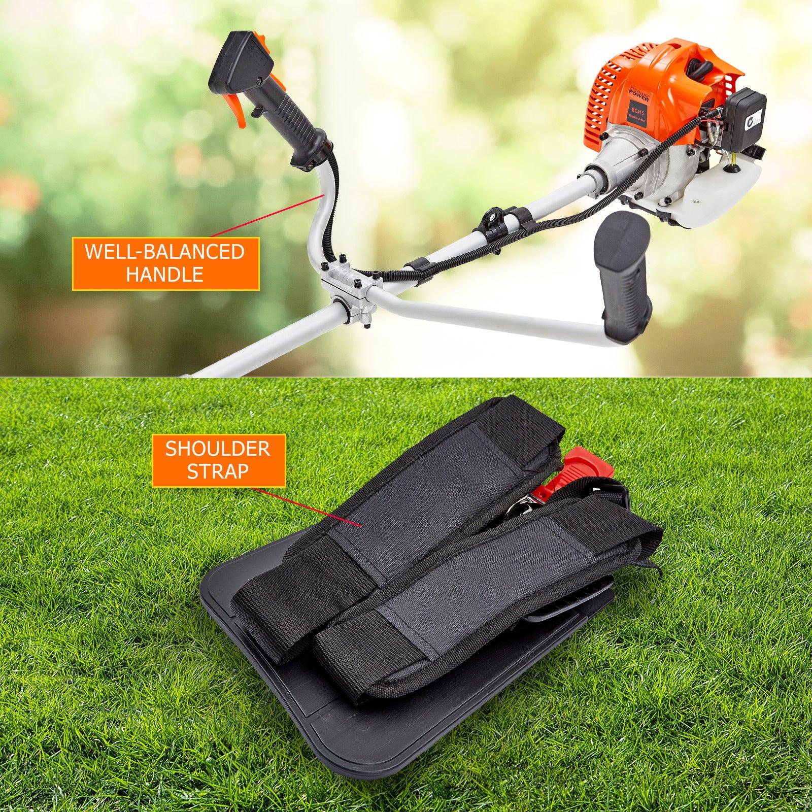 Garden Whipper Snipper Brush Cutter 43cc + 4 Blade - Mekamart Australia