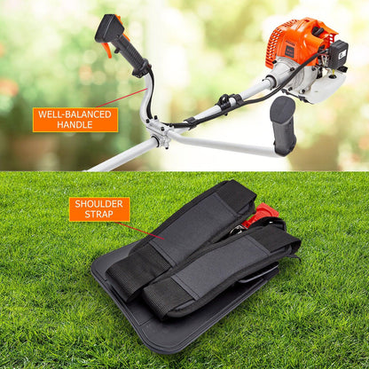 Garden Whipper Snipper Brush Cutter 43cc + 4 Blade - Mekamart Australia