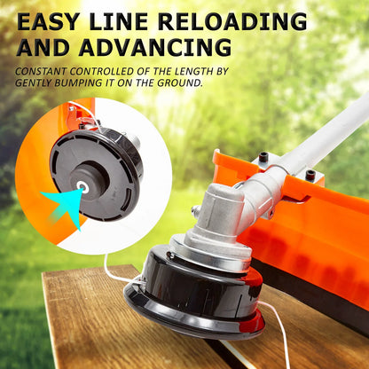 Garden Whipper Snipper Brush Cutter 43cc + 1 Blade - Mekamart Australia