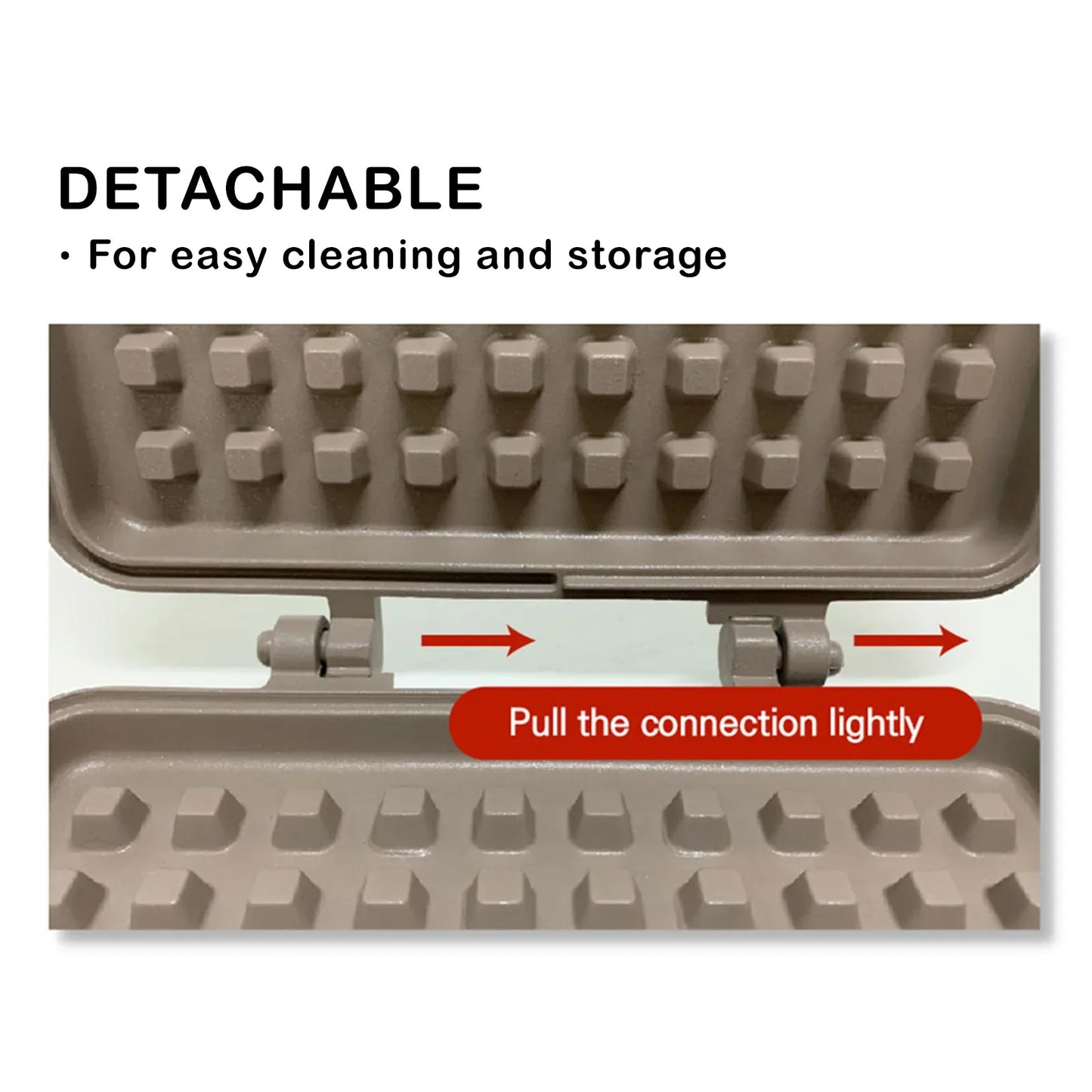 Giorno Felice IH Waffle Maker Pan Non-Stick Double-Sided Detachable - Mekamart Australia