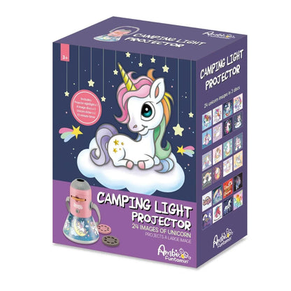 Unicorn Mini Night Light Camping Projector - Lantern Torch Kids Learning Toy - Mekamart Australia