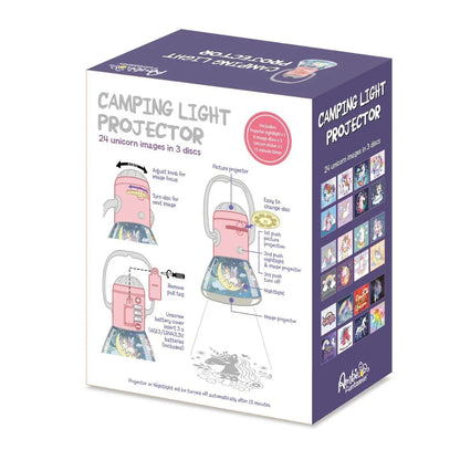 Unicorn Mini Night Light Camping Projector - Lantern Torch Kids Learning Toy - Mekamart Australia