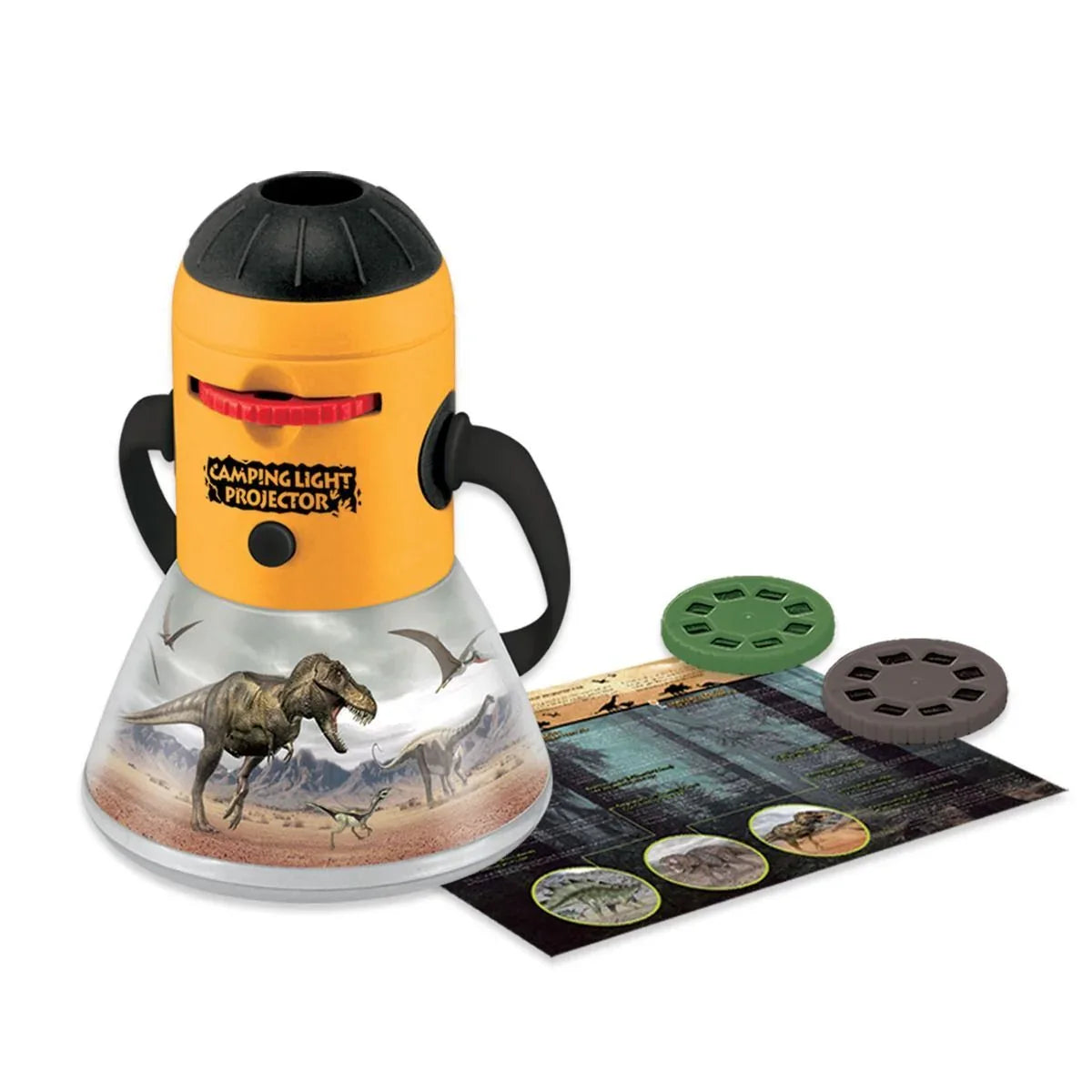 Dinosaur Mini Night Light Camping Projector - Lantern Torch Kids Learning Toy - Mekamart Australia