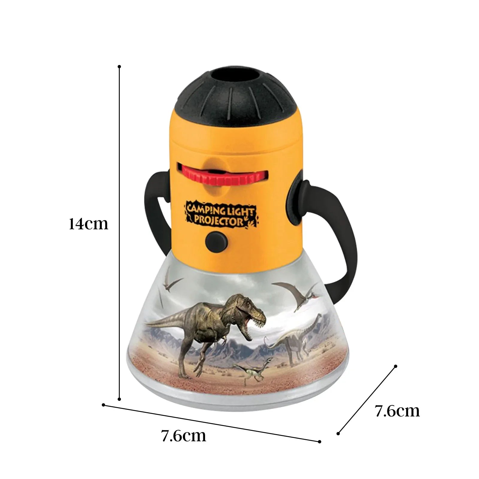 Dinosaur Mini Night Light Camping Projector - Lantern Torch Kids Learning Toy - Mekamart Australia
