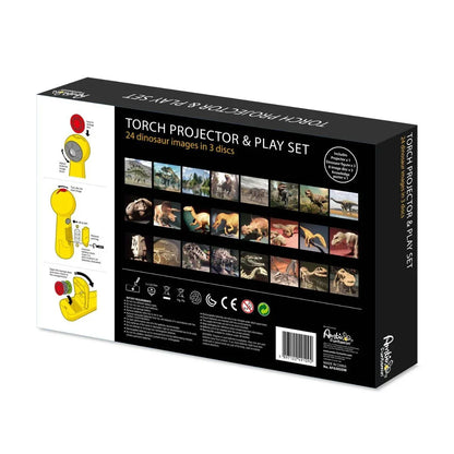 Dinosaur Projector and 3 Toy Figures Play Set - Kids STEM Learning Set - Mekamart Australia