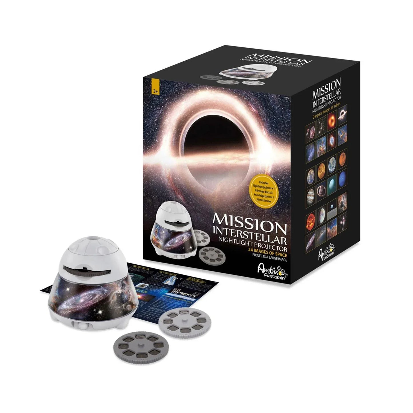 Mission Interstellar Dreamy Sky Night Light Projector - Kids STEAM Toy - Mekamart Australia
