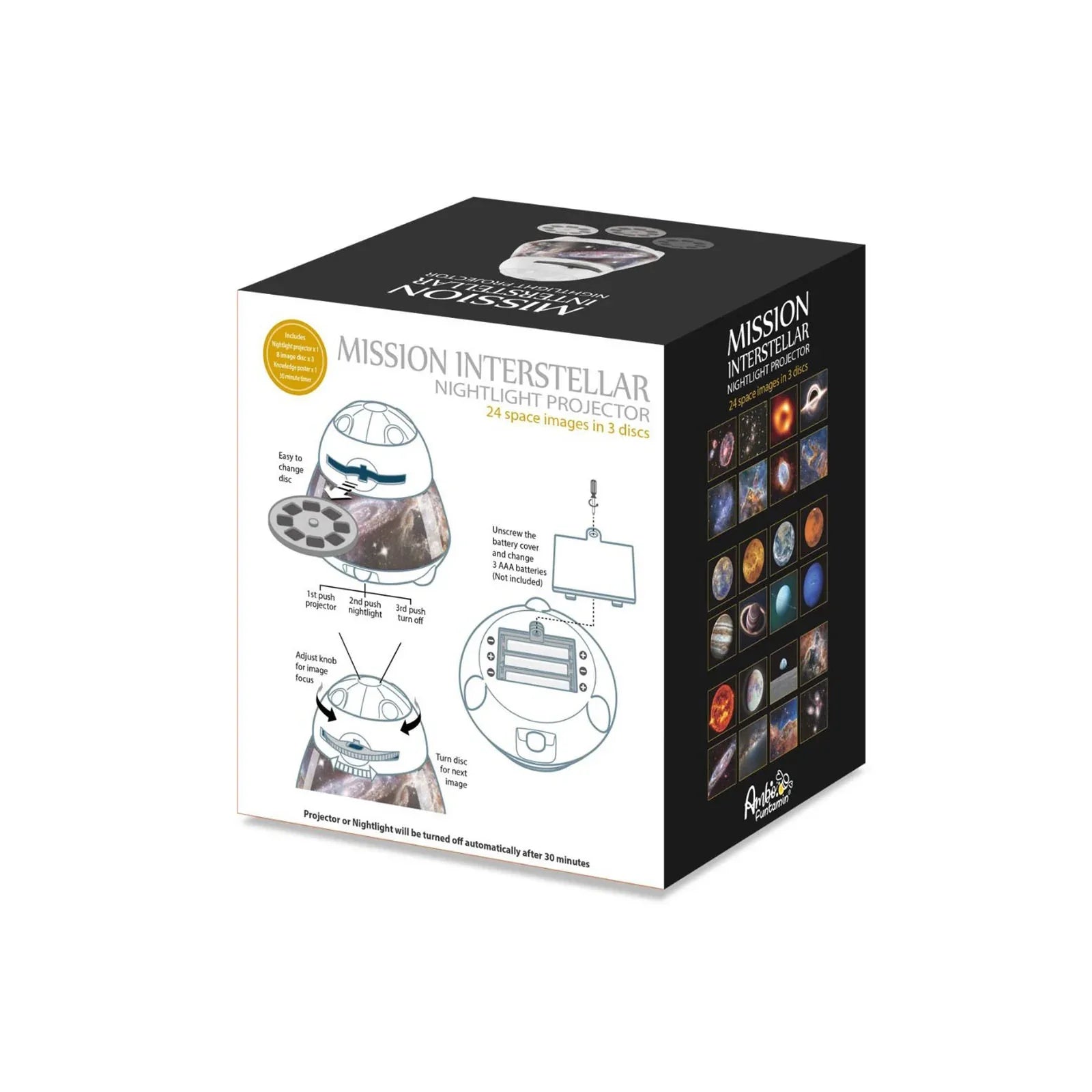 Mission Interstellar Dreamy Sky Night Light Projector - Kids STEAM Toy - Mekamart Australia