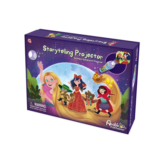 Storytelling Torch Projector 6 Stories Gift Set - Audio Kids Learning STEM Toy - Series 2 - Mekamart Australia