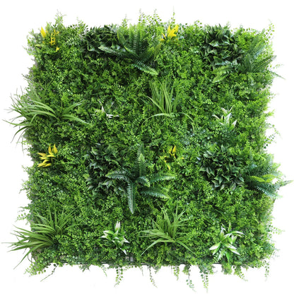 YES4HOMES 1 SQM Artificial Plant Wall Grass Panels Vertical Garden Foliage Tile Fence 1X1M Green - Mekamart Australia