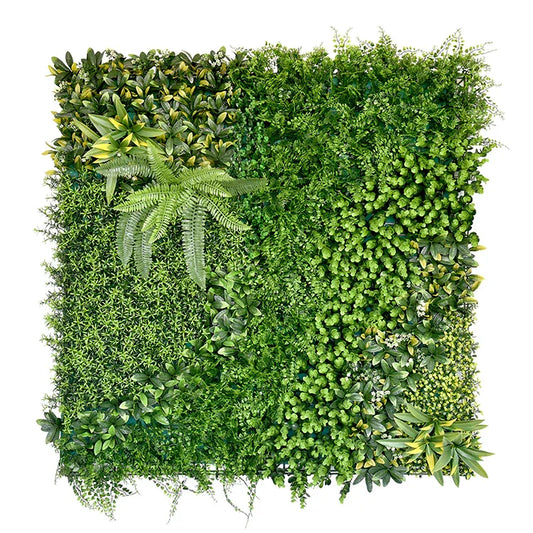 YES4HOMES 1 SQM Artificial Plant Wall Decor Grass Panels Vertical Garden Foliage Tile Fence 1X1M Green - Mekamart Australia