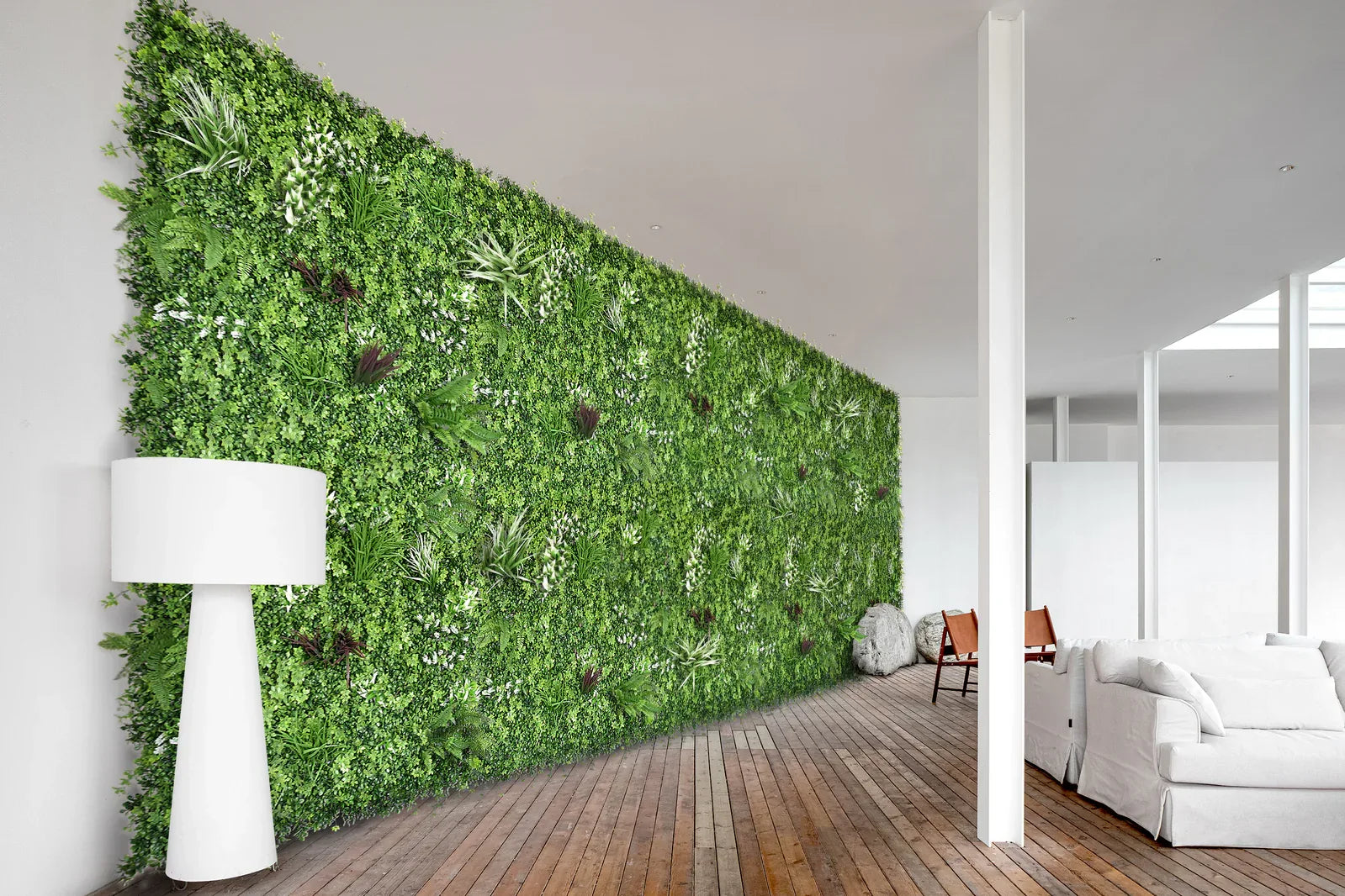 YES4HOMES 1 SQM Artificial Plant Wall Grass Panels Vertical Garden Foliage Tile Fence 1X1M Green - Mekamart Australia