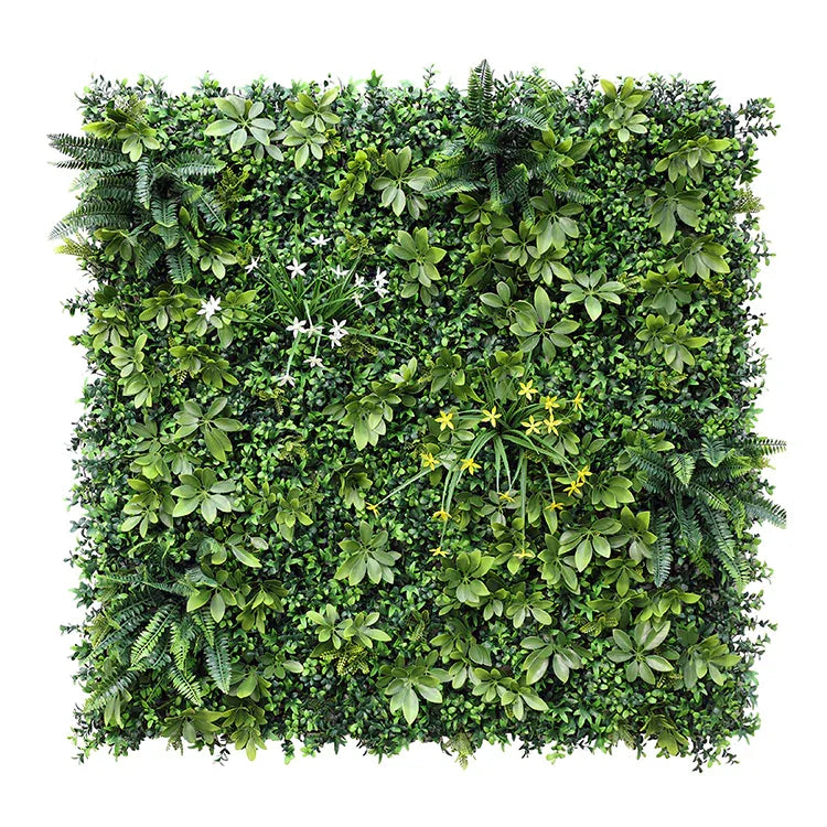 YES4HOMES 1 SQM Artificial Plant Wall Grass Panels Vertical Garden Foliage Tile Fence 1X1M Green - Mekamart Australia