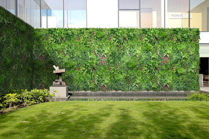 YES4HOMES 1 SQM Artificial Plant Wall Grass Panels Vertical Garden Foliage Tile Fence 1X1M - Mekamart Australia