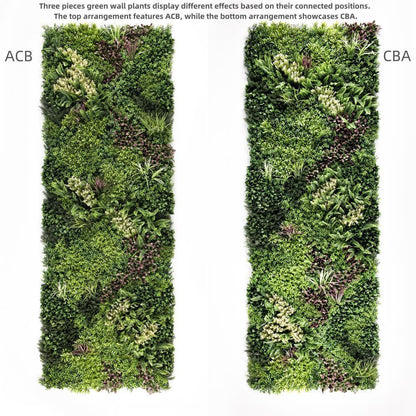 YES4HOMES 3 SQM Artificial Plant Wall Grass Panels Vertical Garden Foliage Tile Fence 1X1M - Mekamart Australia
