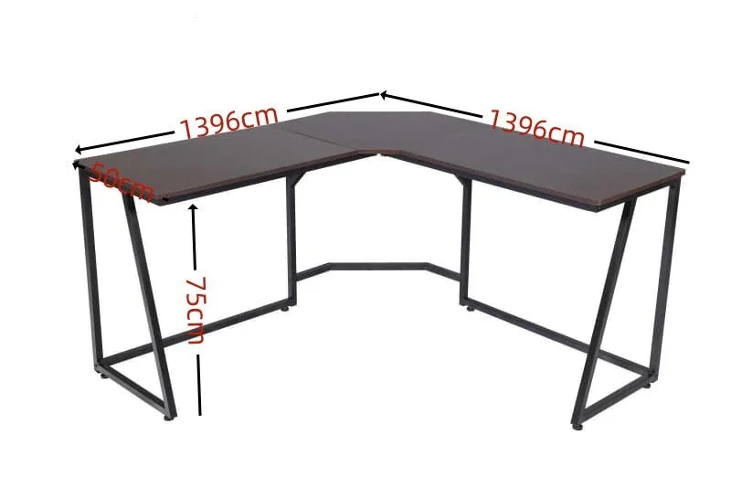 YES4HOMES Corner Computer Desk, Sturdy Home Office Gaming Desk for Laptop, Writing Table, Multipurpose Workstation - Mekamart Australia