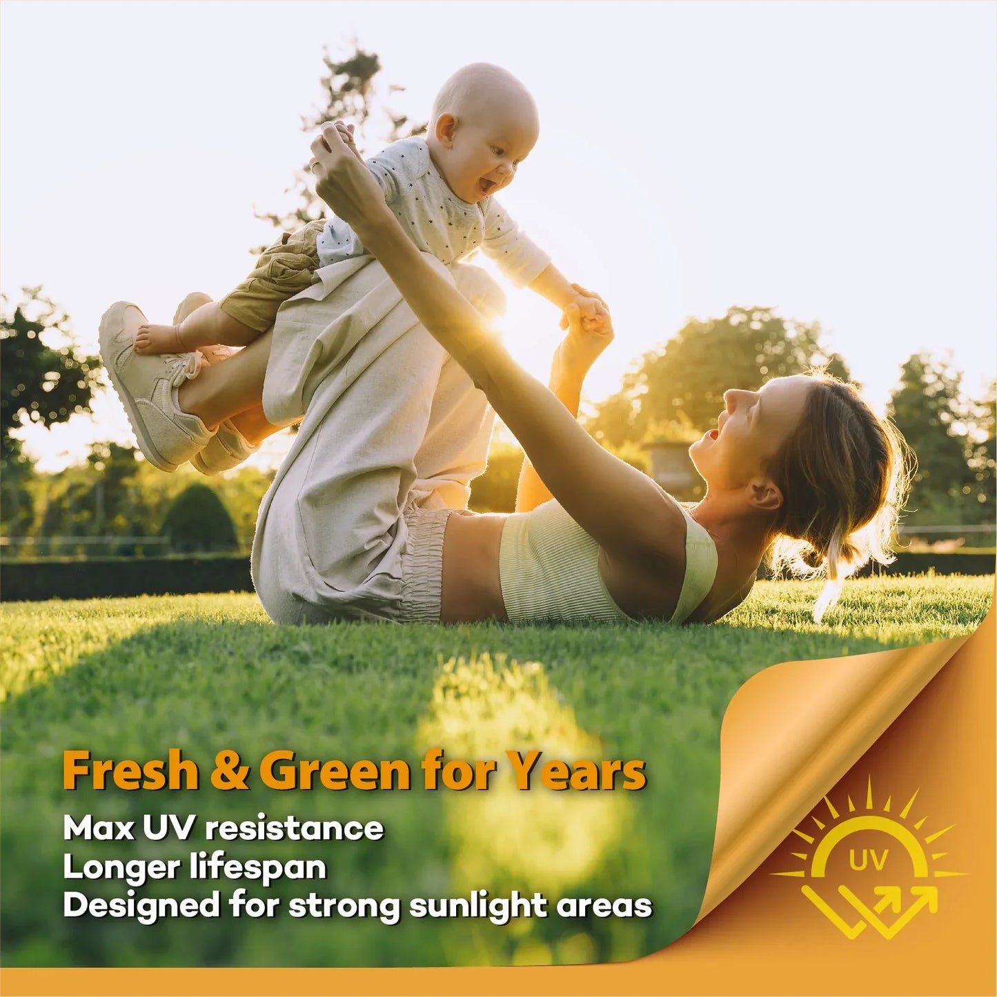 YES4HOMES Premium Synthetic Turf 40mm 1mx7m Artificial Grass Fake Turf Plants Plastic Lawn - Mekamart Australia