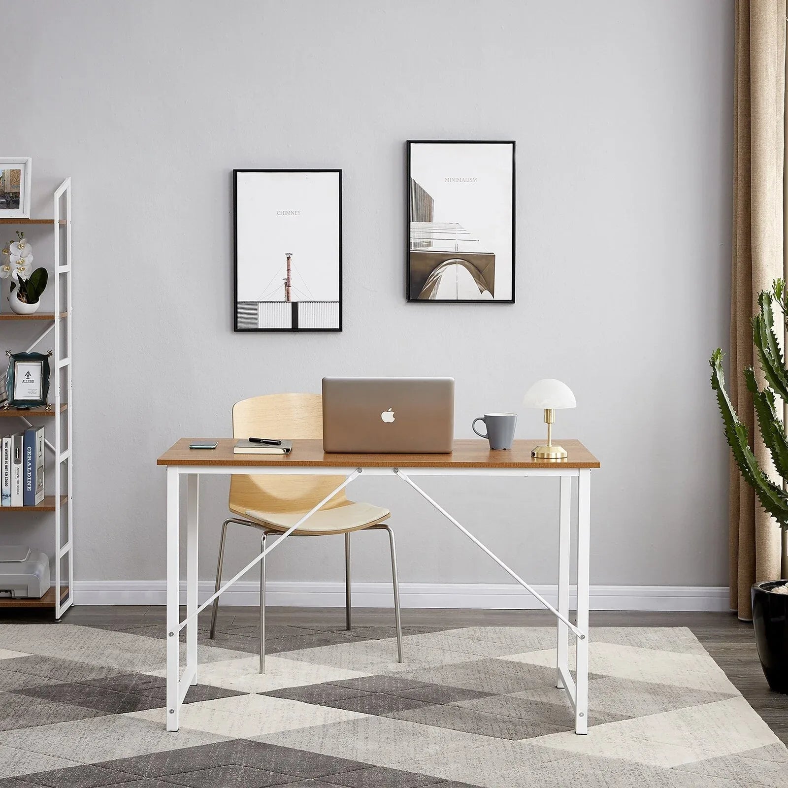 YES4HOMES Computer Desk, Sturdy Home Office Gaming Desk for Laptop, Modern Simple Style Table, Multipurpose Workstation - Mekamart Australia