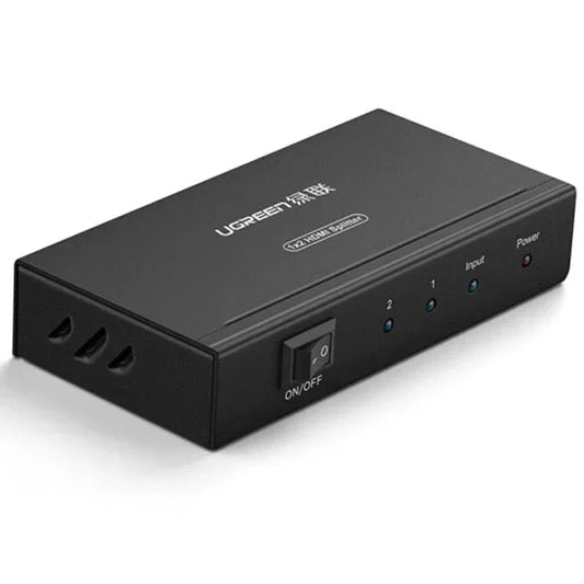 UGREEN 1 x 2 HDMI Amplifier Splitter - Black (40201) - Mekamart Australia