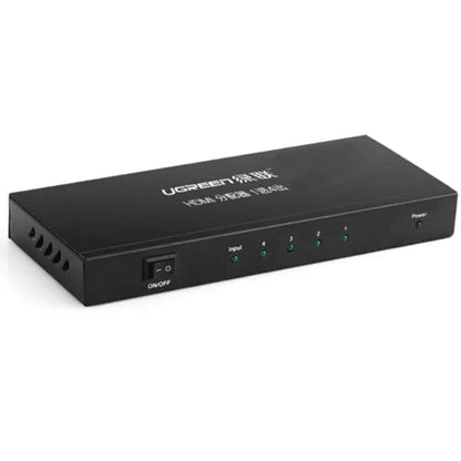 UGREEN 1 x 4 HDMI Amplifier Splitter - Black (40202) - Mekamart Australia