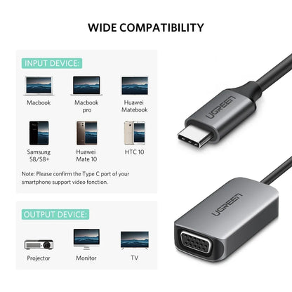 UGreen USB Type C to VGA Converter 50316 - Mekamart Australia