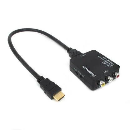 Simplecom CM401 Composite AV CVBS 3RCA to HDMI Video Converter 1080p Upscaling - Mekamart Australia