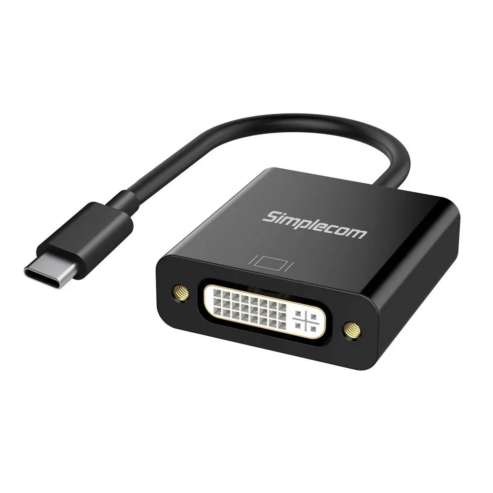 Simplecom DA103 USB-C to DVI Adapter Full HD 1080p - Mekamart Australia