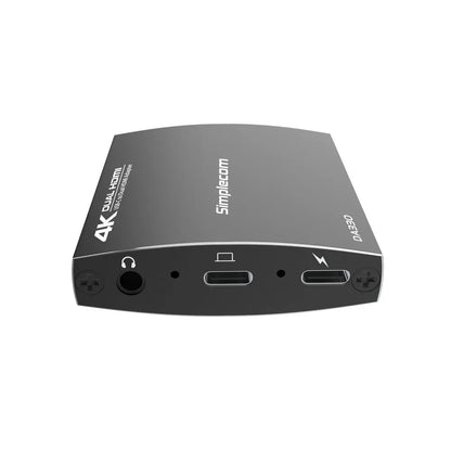 Simplecom DA330 USB-C to Dual HDMI MST Adapter 4K@60Hz with PD and Audio Out - Mekamart Australia