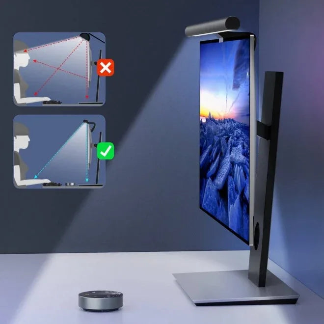 CHOETECH E1129 Wireless LED Lamp Monitor Lighting - Mekamart Australia