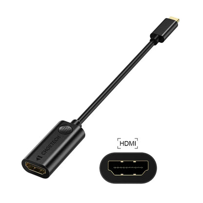 Choetech HUB-H04BK USB 3.1 TYPE TO HDMI ADAPTER HUB - Mekamart Australia
