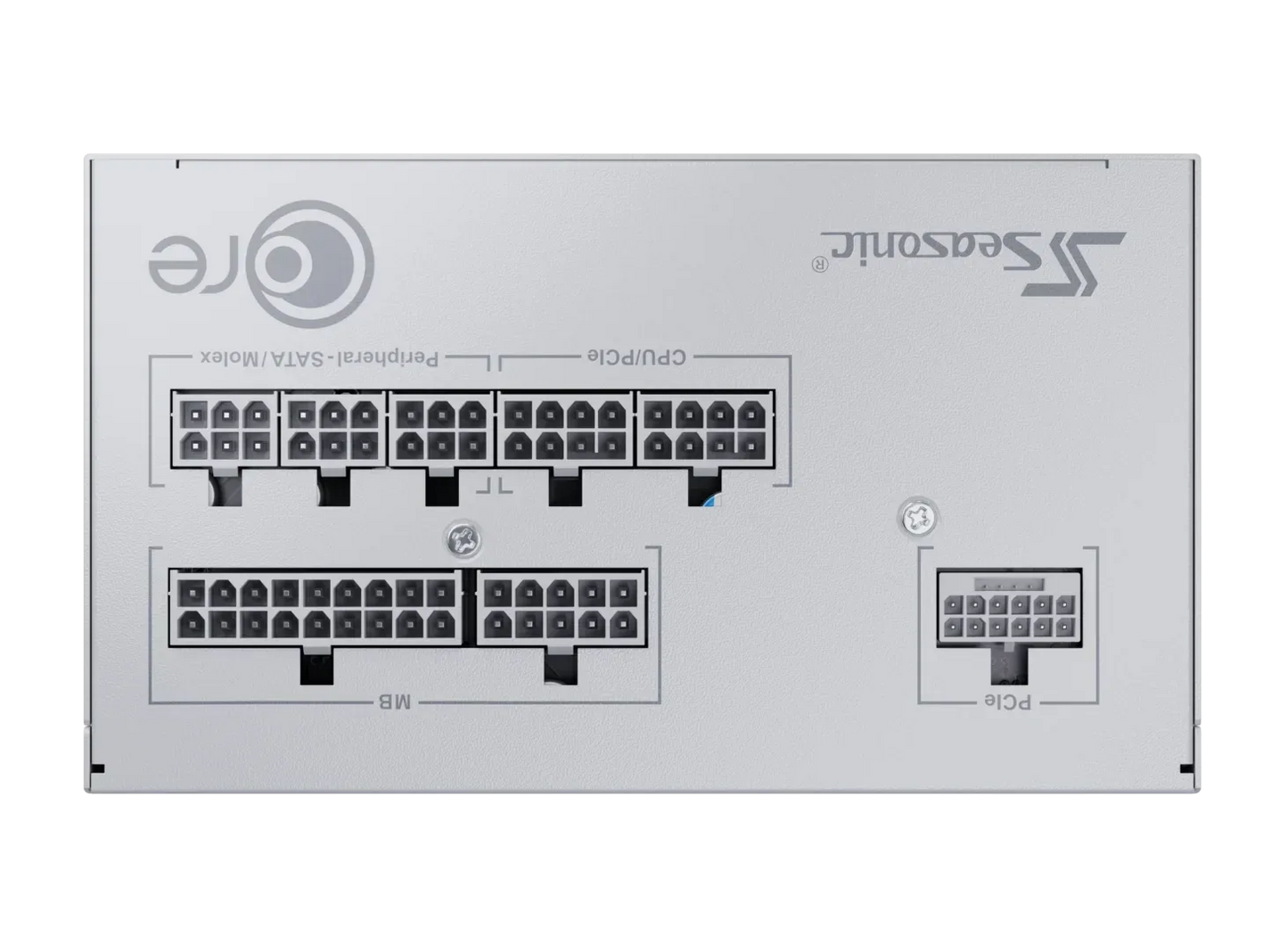 Seasonic CORE GX-750 White ATX 3.1 750W (SRP-CGX751-A5A32SF-WHITE) - Mekamart Australia