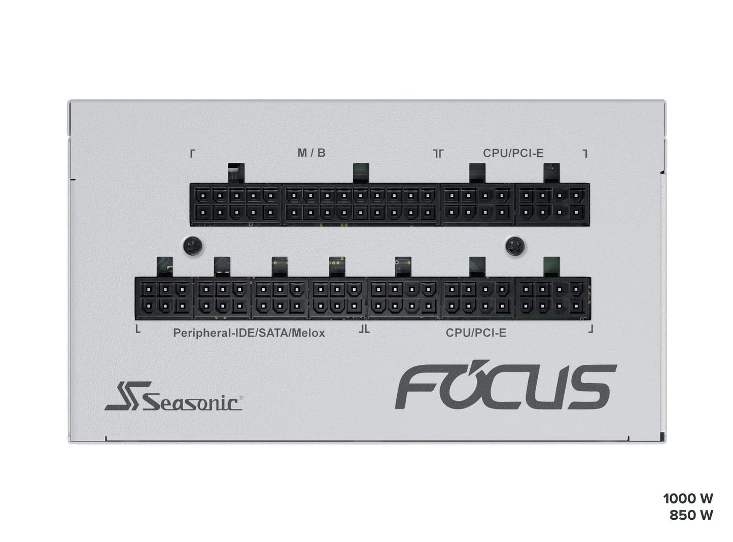 Seasonic FOCUS GX-850 White 850W ATX 3.0 Gold Modular PSU - Mekamart Australia