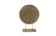 Round Pressed Gold Table Decor - Gold - Mekamart Australia