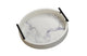Maison Round Tray - Large - White - Mekamart Australia