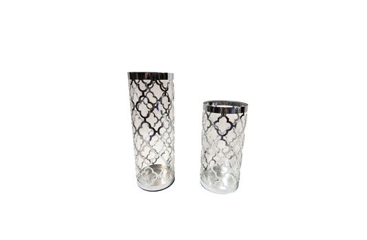 Ava Vase - Large- Silver - Mekamart Australia