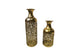 Maya Vase - Set of 2 - Gold - Mekamart Australia