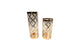 Ava Vase - Set of 2 - Gold - Mekamart Australia