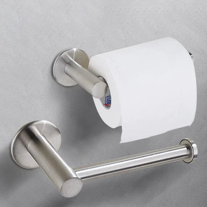 Toilet Paper brushed Holder Self Adhesive Bathroom Paper Roll Holder Roll Holder 304 - Mekamart Australia