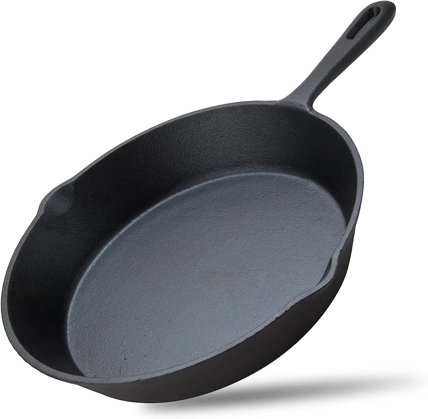 6inch 16cm Cast Iron Skillet Cookware Chef Quality Pre-Seasoned Pan Pans - Mekamart Australia