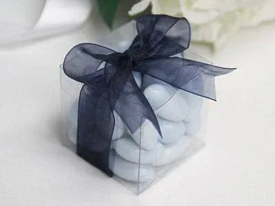 10 Pack of 8cm Square Cube - Product Showcase Clear Plastic Shop Display Storage Packaging Box - Mekamart Australia