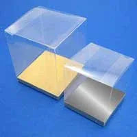 10 Pack of 9cm Sqaured Cube Gift Box - Product Showcase Clear Plastic Shop Display Storage Packaging Box - Mekamart Australia