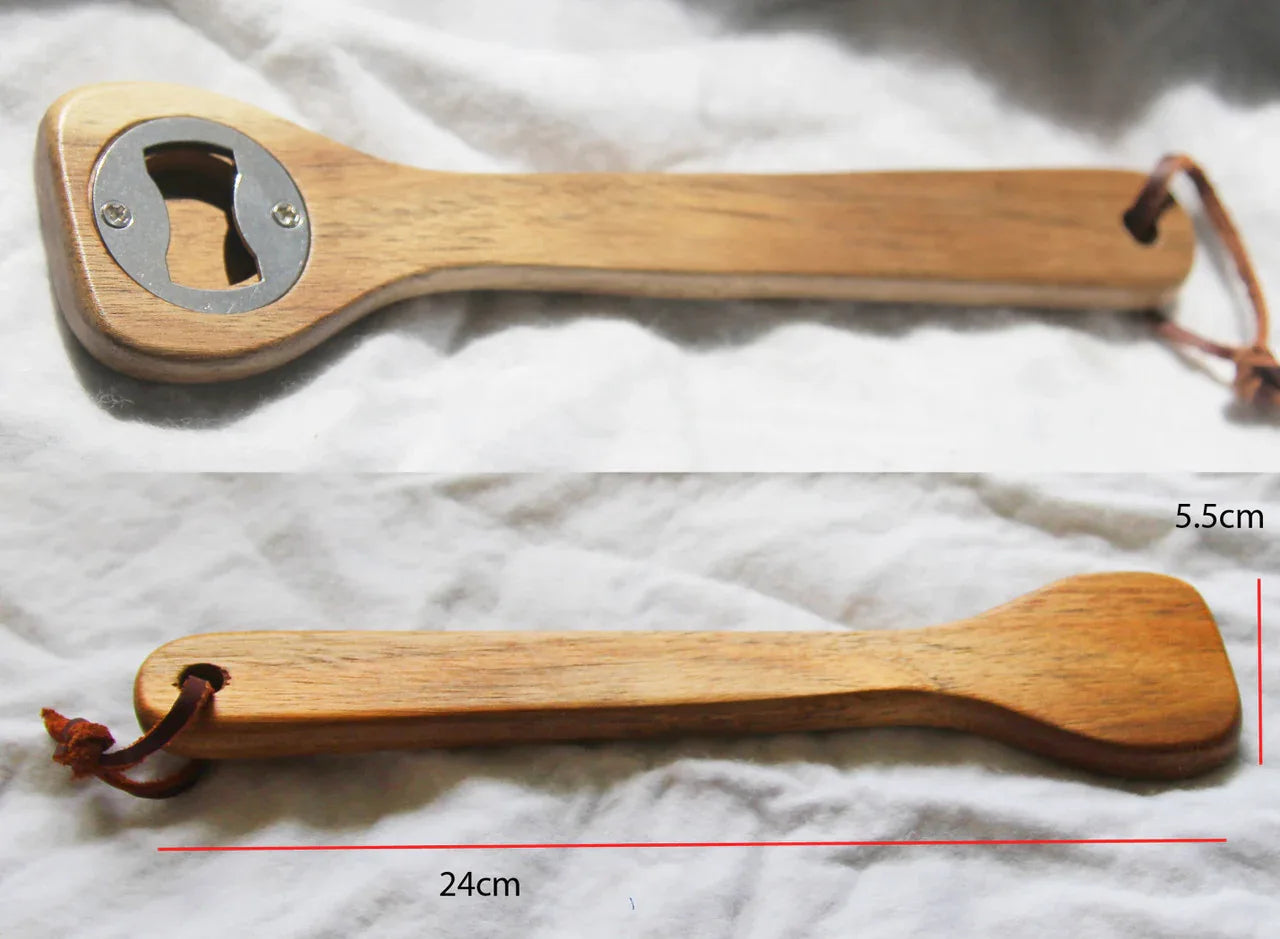 20 x Wooden Spoon Bottle Opener Kitchen Foodie BBQ Last Bottom Place Sport Loser Award Gift - Mekamart Australia