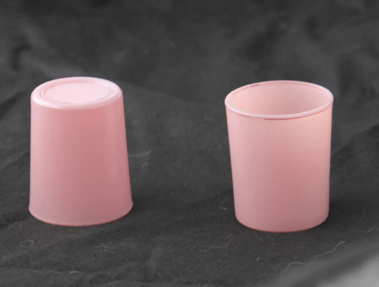 40 Pack Blush Pink Glass Votive Tealight Candle Holders House Party Centerpiece Xmas Wedding Decor Glass Candlestick Party Decorations Bridal Valentines Event - Mekamart Australia