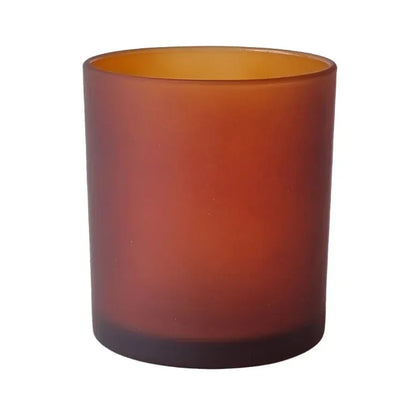 40 Pack Brown Frosted Glass Votive Tealight Candle Holders House Party Centerpiece Xmas Wedding Decor Glass Candlestick Party Decorations Bridal Valentines Event - Mekamart Australia